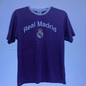 Men's Purple Crewneck Graphic T-Shirt